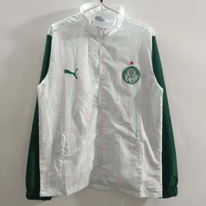 2025 Palmeiras Windbreaker White Soccer Shirt 1:1 Thai Quality