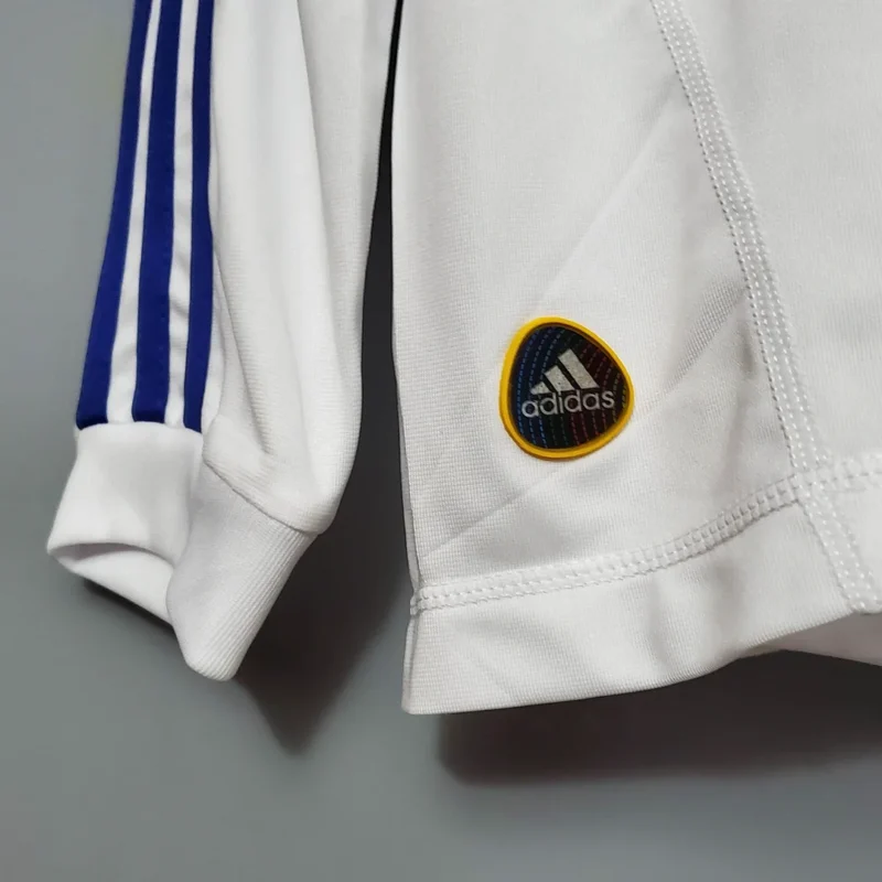 2010/2011 Retro Long Sleeve Real Madrid Home - Image 8