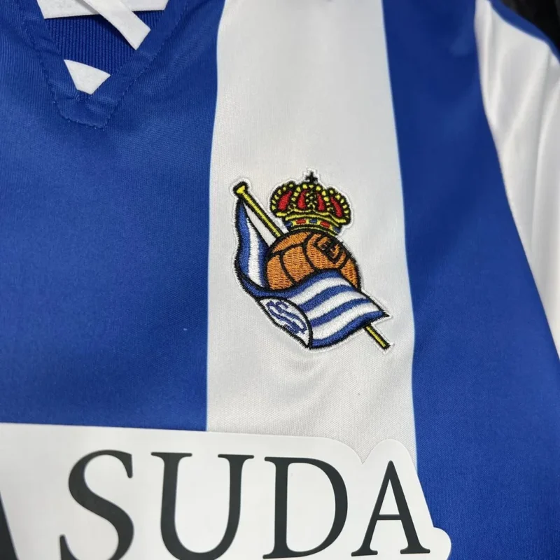 2024/2025 Real Sociedad Home Football Shirt 1:1 Thai Quality Kids Size - Image 5