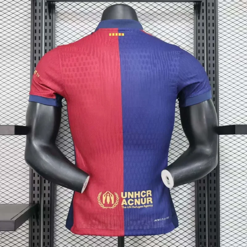 2024/2025 Player Version Barcelona Home Football Shirt 1:1 Thai Quality (With Sponsor) - Image 2