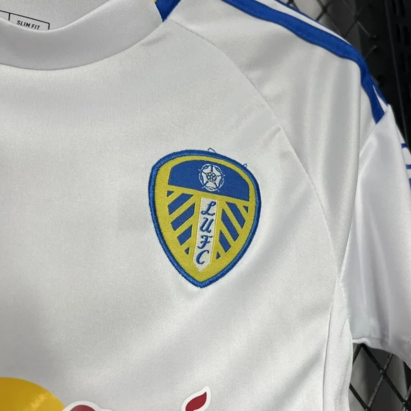 2024/2025 Leeds United Home Football Shirt 1:1 Thai Quality Kids Size - Image 4