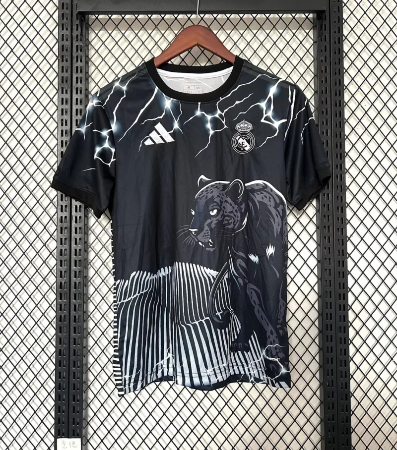 2024/2025 Real Madrid Black Tigers Football Shirt 1:1 Thai Quality