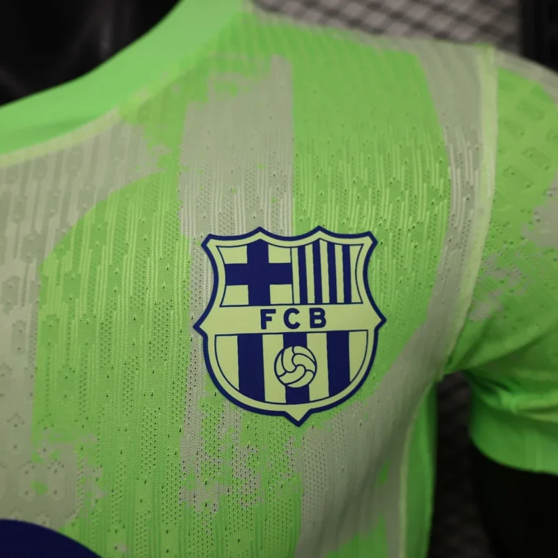 2024/2025 Player Version Barcelona Third Away Football Shirt 1:1 Thai Quality - Image 5