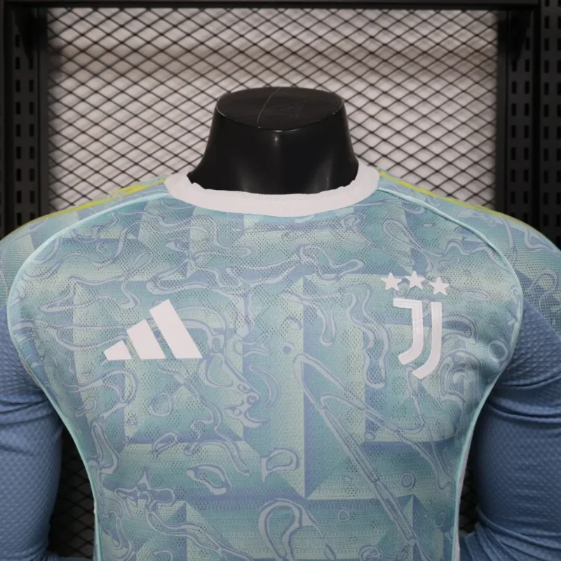 2025/2026 Player Version Juventus Away Long Sleeve Football Shirt 1:1 Thai Quality - Image 3