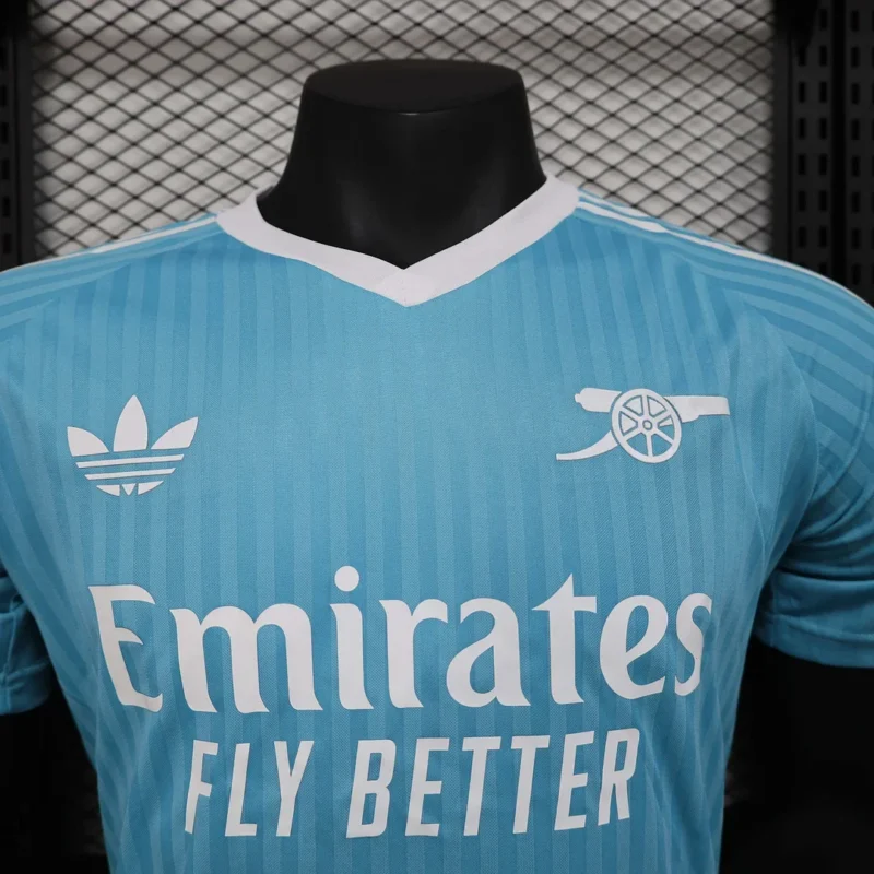 2024/2025 Player Version Arsenal Special Edition Blue Football Shirt 1:1 Thai Quality - Image 3