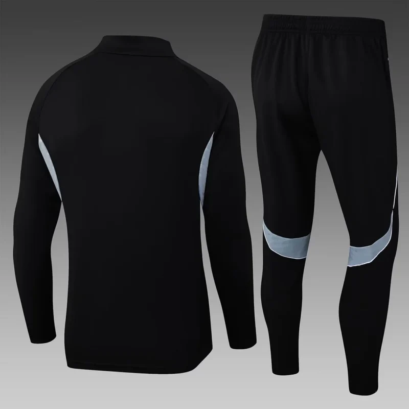 2025/2026 Inter Miami Half-Pull Training Suit Black Football Shirt 1:1 Thai Quality - Image 2