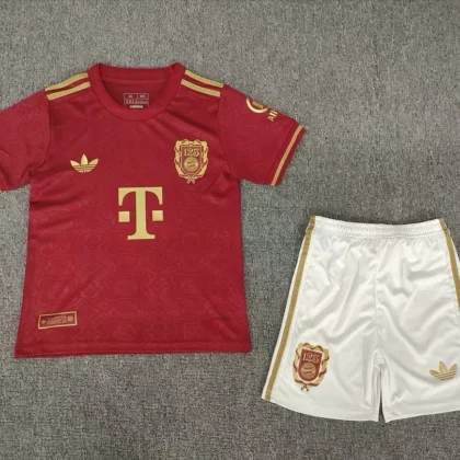 2025/2026 Bayern Munich 125th Anniversary Edition Football Shirt 1:1 Thai Quality Kids Size