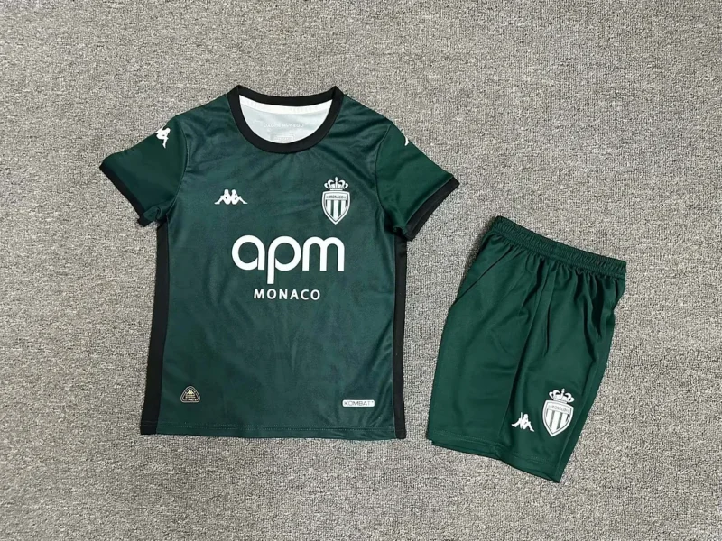 2024/2025 Monaco Away Football Shirt 1:1 Thai Quality Kids Size
