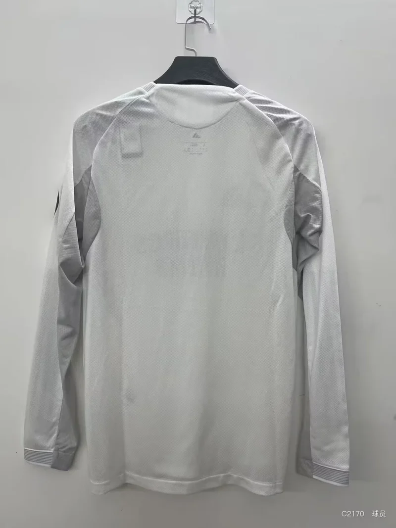 2025/2026 Real Madrid Home Long Sleeve Football Shirt 1:1 Thai Quality - Image 2