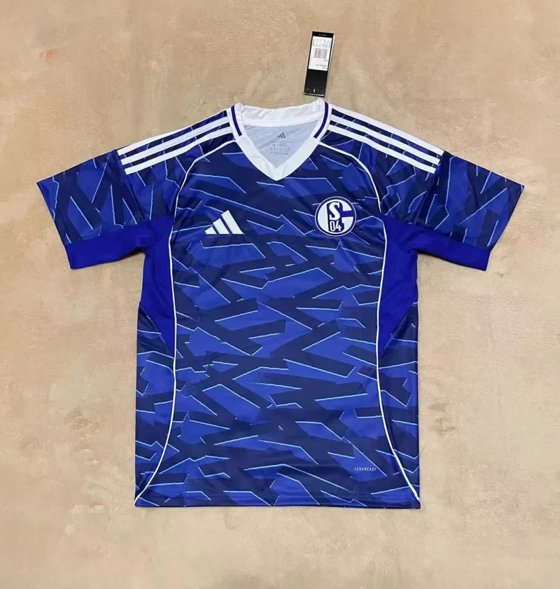 2025/2026 Schalke 04 Home Football Shirt 1:1 Thai Quality