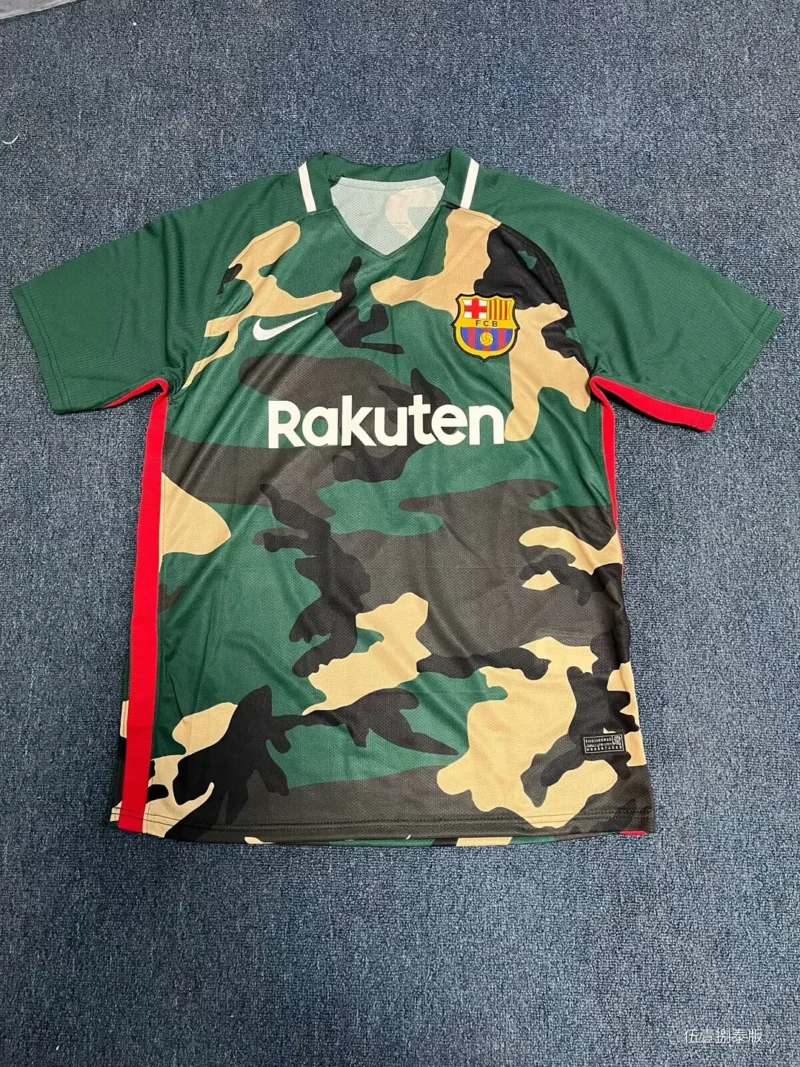 2024/2025 Barcelona Camouflage Training Suit Football Shirt 1:1 Thai Quality