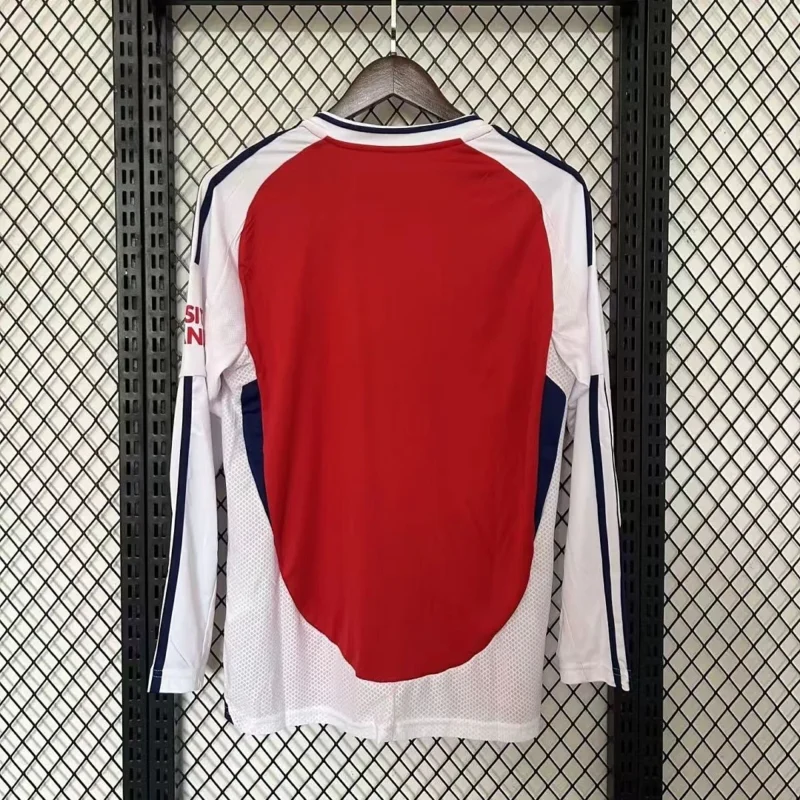 2024/2025 Long Sleeve Arsenal Home Football Shirt 1:1 Thai Quality - Image 2