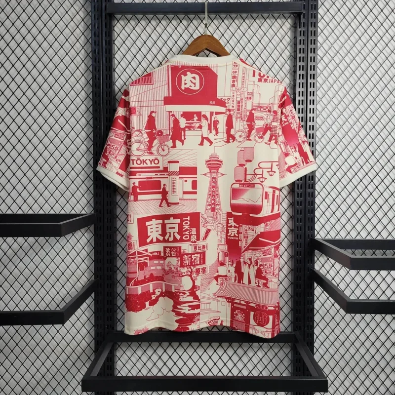 2023 Japan Tokyo Special Edition Red Football Jersey - Image 2