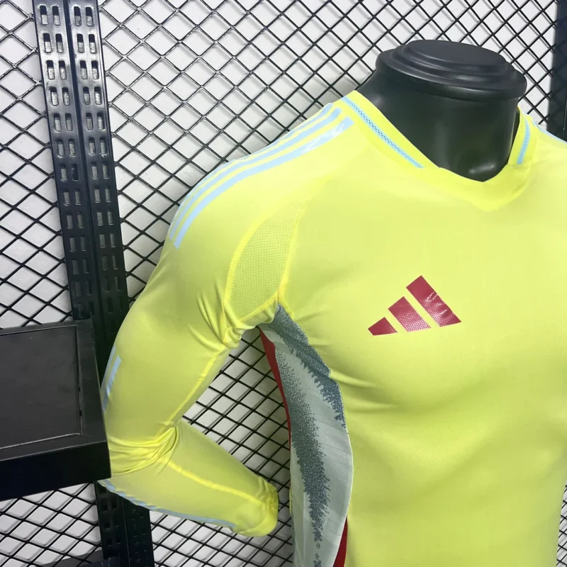 2024 Player Version Spain National Team Away Long Sleeve Football Shirt  1:1 Thai quality - Image 7