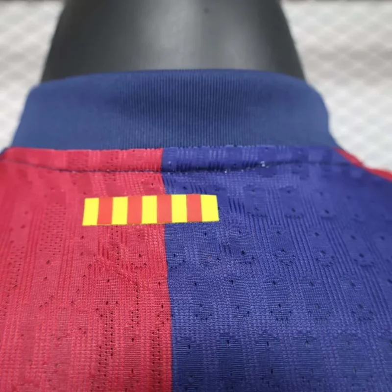 2024/2025 Player Version Barcelona Home Football Shirt 1:1 Thai Quality (With Sponsor) - Image 4
