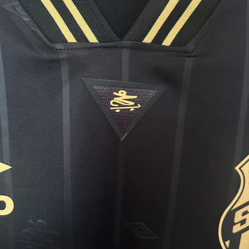 2024/2025 Santos Special Edition Black Football Shirt 1:1 Thai Quality - Image 6