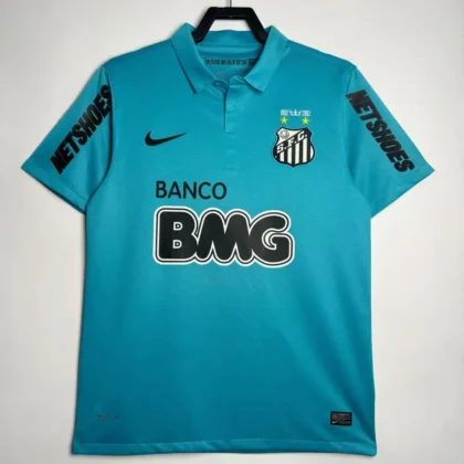 2012/2013 Retro Santos Second Away Blue Football Shirt 1:1 Thai Quality