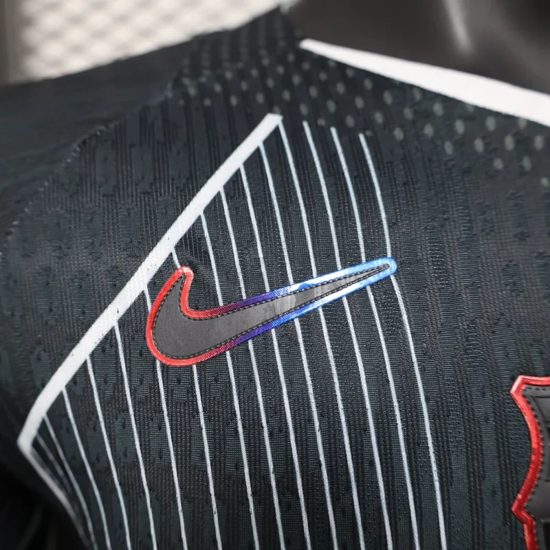 2025/2026 Player Version Barcelona Special Edition Black Football Shirt 1:1 Thai Quality - Image 5