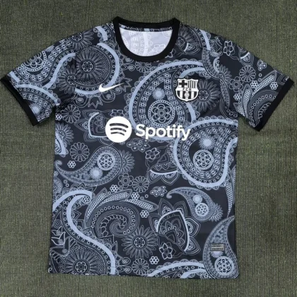 2024/2025 Barcelona Training Suit Black Football Shirt 1:1 Thai Quality