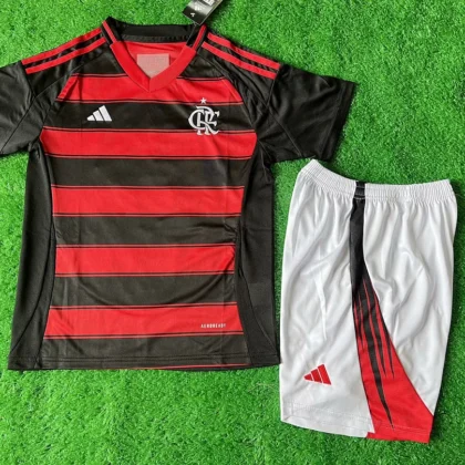 2025/2026 Flamengo Home Jersey 1:1 Thai Quality Kids Size