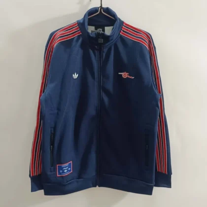 2025/2026 Arsenal Windbreaker Navy Blue Football Shirt 1:1 Thai Quality
