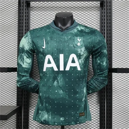 2024/2025 Player Version Tottenham Third Away Long Sleeve Football Shirt 1:1 Thai Quality