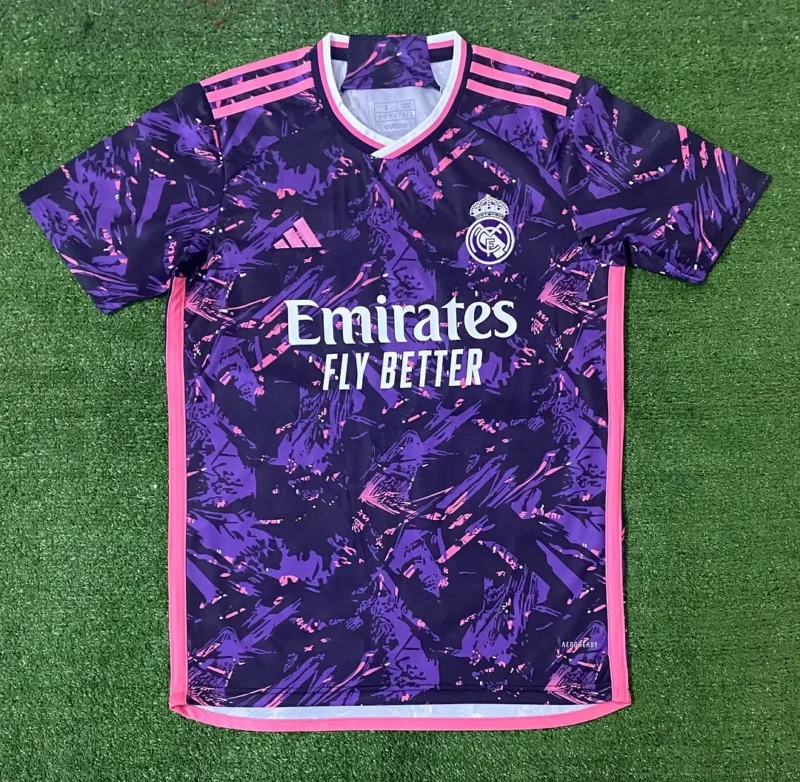 2024/2025 Real Madrid Special Edition Purple Football Shirt 1:1 Thai Quality