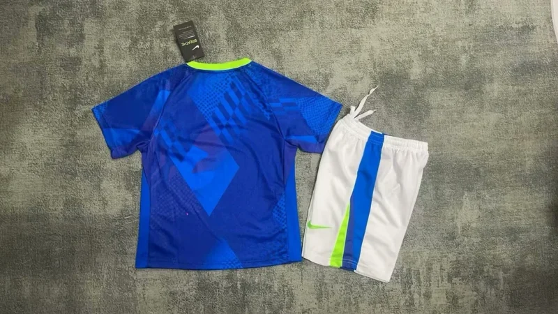 2025 Brazil Away Soccer Jersey 1:1 Thai Quality Kids Size - Image 2