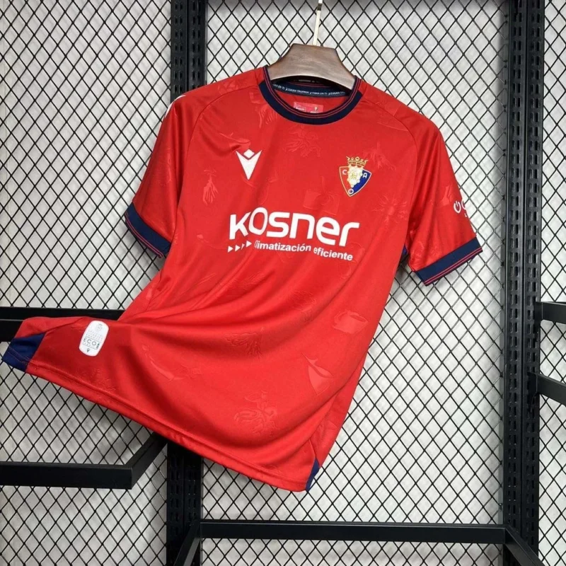 2024/2025 Osasuna Home Football Shirt 1:1 Thai Quality - Image 2