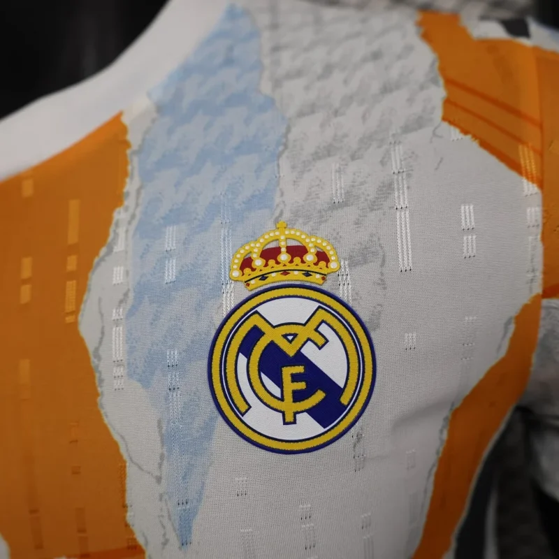 2024/2025 Player Version Real Madrid Pre-Match Training Suit Football Shirt 1:1 Thai Quality - Image 4