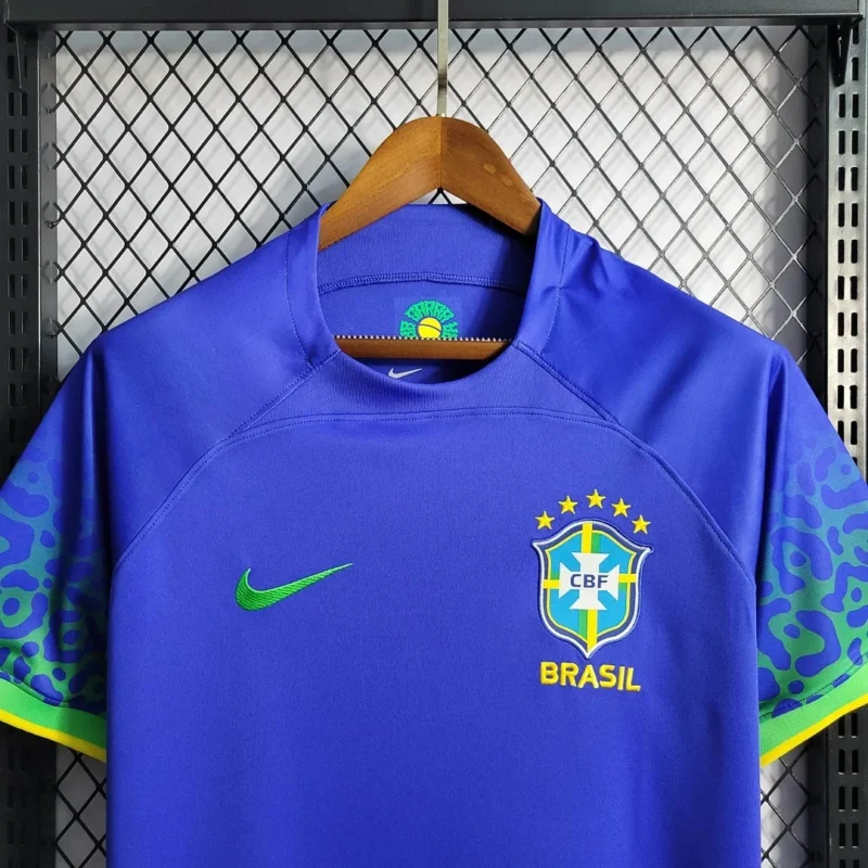 2022 Brazil Away Soccer Jersey 1:1 Thai Quality - Image 4