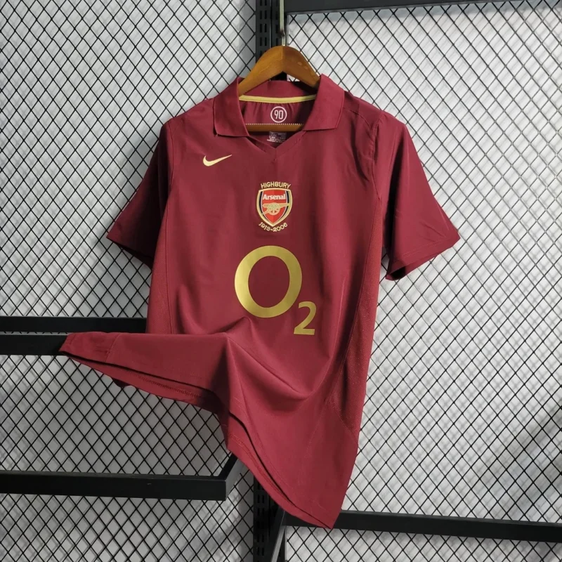 2005/2006 Retro Arsenal Home Football Shirt 1:1 Thai Quality - Image 4