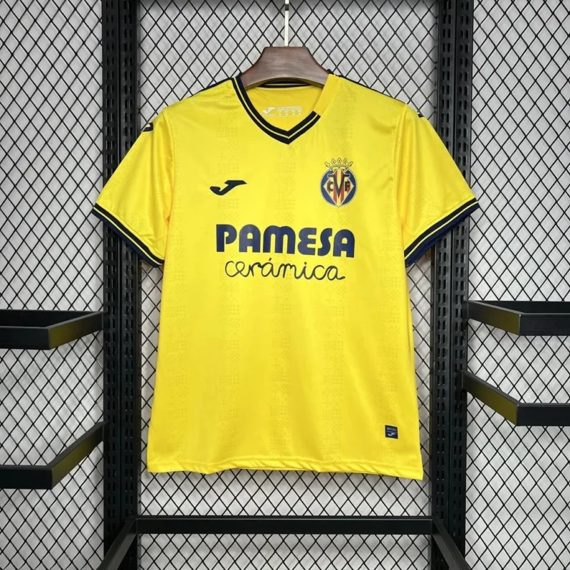 2024/2025 Villarreal Home Football Shirt 1:1 Thai Quality