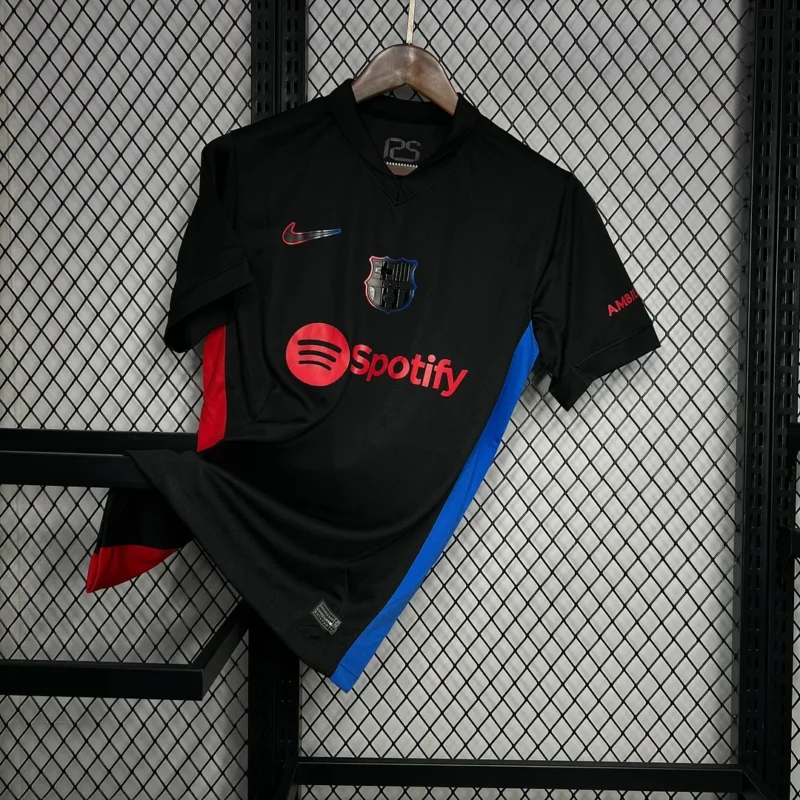 2024/2025 Barcelona Away Football Shirt 1:1 Thai Quality (with sponsor) - Image 3