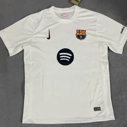 2024/2025 Barcelona Training Suit White Football Shirt 1:1 Thai Quality