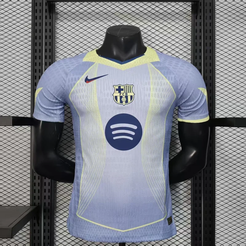 2025/2026 Player Version Barcelona Special Edition Light Purple Football Shirt 1:1 Thai Quality