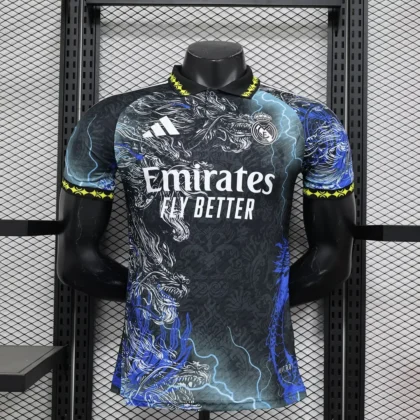 2024/2025 Player Version Real Madrid Lightning Black Special Edition 1:1 Thai Quality