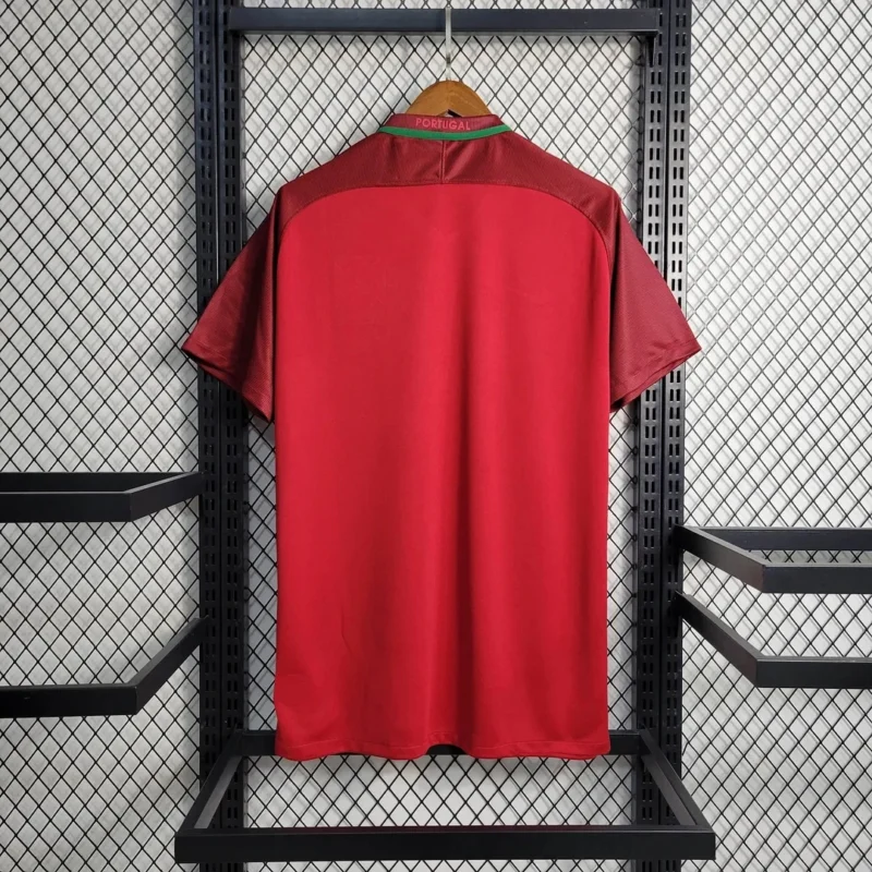 2016 Retro Portugal Home Football Shirt 1:1 Thai Quality - Image 2