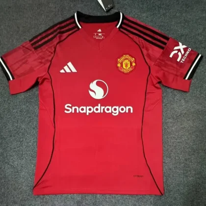 2025/2026 Manchester United Home Football Shirt 1:1 Thai Quality