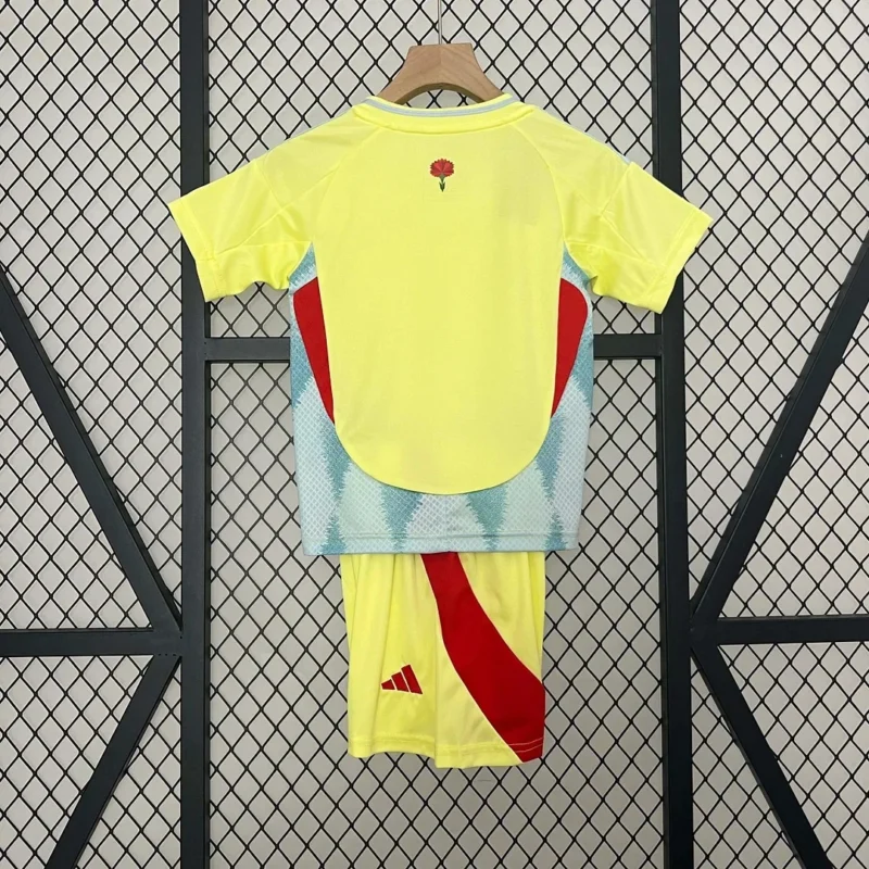 2024 Spain National Team Away Football Shirt 1:1 Thai Quality Kids Size - Image 2