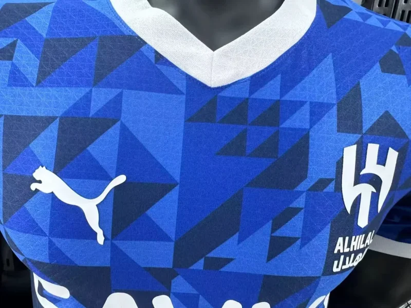 2024/2025 Player Version Al-Hilal Saudi Arabia Home Football Shirt 1:1 Thai Quality - Image 5