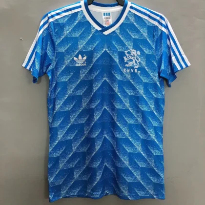 1988 Retro Netherlands away Soccer Jersey