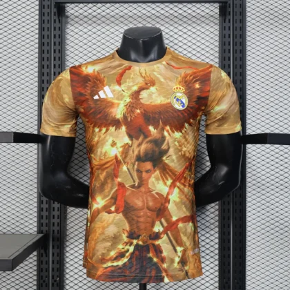2025/2026 Player Version Real Madrid Special Edition Mud Yellow Football Shirt 1:1 Thai Quality