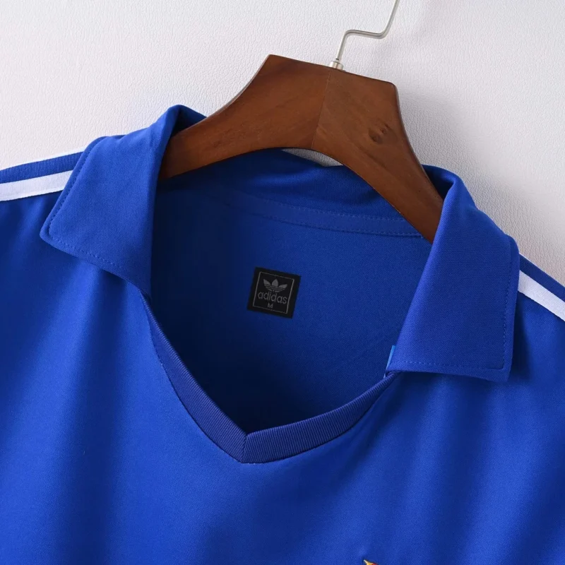 1984 Retro France Home Football Shirt 1:1 Thai Quality - Image 3