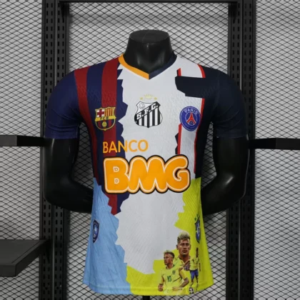 2025/2026 Player Version Santos Neymar Commemorative Edition Football Shirt 1:1 Thai Quality