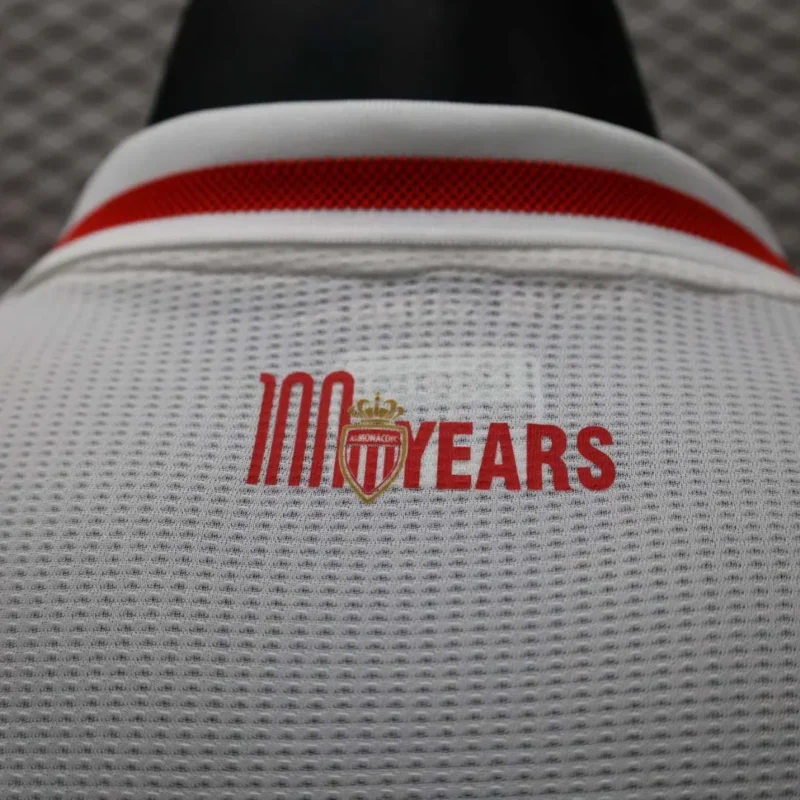 2024/2025 Player Version Monaco Home Football Shirt 1:1 Thai Quality - Image 3