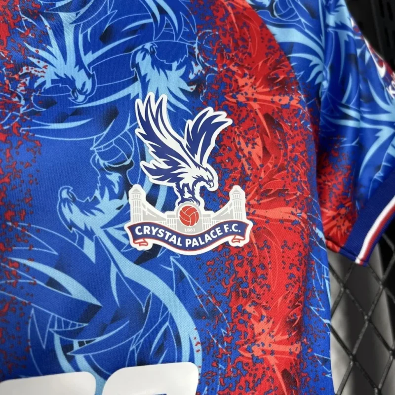 2024/2025 Crystal Palace Home Football Shirt 1:1 Thai Quality Kids Size - Image 6