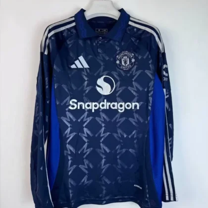 2024/2025 Manchester United Away Long Sleeve Football Shirt 1:1 Thai Quality