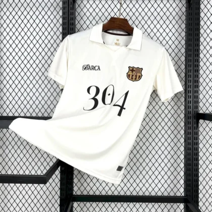 2024/2025 Barcelona Yamal Kopa Award Commemorative Edition White Football Shirt 1:1 Thai Quality