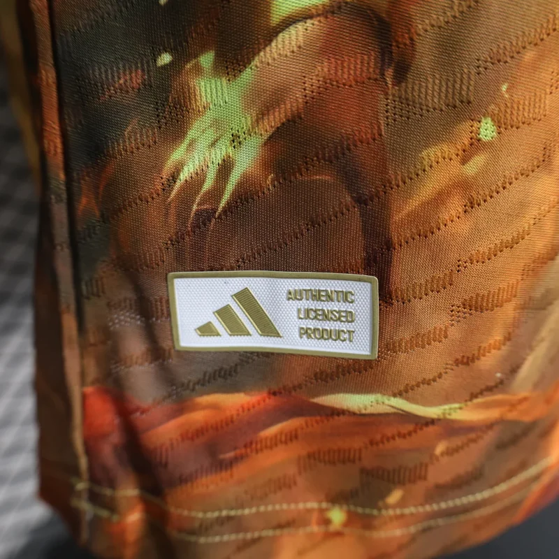 2025/2026 Player Version Real Madrid Special Edition Mud Yellow Football Shirt 1:1 Thai Quality - Image 8